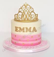 Have your own design in mind? Celebrate With Cake Tiara Buttercream Cake