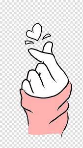 K Pop Hand Heart Korean Language Korean Food Transparent Background Png Clipart Cute Heart Drawings Heart Drawing Heart Hands Drawing