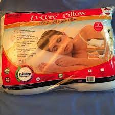 D Core Fiber Cervical Support Pillow This Pillow Is Specially Designed To Cradle Cervical Relieve Tension Headache Support Pillows