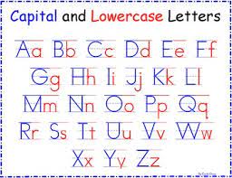 Write in cursive with alphabet. Capital And Lowercase Letters By Primarily First Tpt