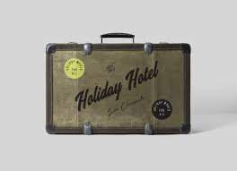 Suitcase Mockup Graphic Design Freebies Design Freebie Suitcase