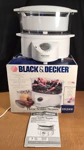 Black And Decker Steamer And Rice Cooker Black Decker Hs2000 Flavor Scenter Steamer And Rice Cooker W Box And Manual Blackdecker Rice Cooker Black Decker Cooker