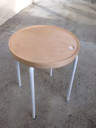 Many of our coffee tables, console tables and side tables have a shelf on which you can store your magazines in order to free the tabletop. Ikea Ps Tray Marius Makes A Multipurpose Side Table Ikea Hackers