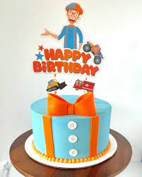 The custom blippi cake topper are ideal for decorating your birthday cakes, events or meetings. Eden S Desserts On Instagram Blippi Cake For A Special 4 Year Olds Birthday Chocolate Ca In 2021 Birthday Party Snacks Boy Birthday Party Themes Birthday Party Cake