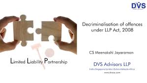Liability is regulated with limited partnerships. Decriminalisation Of Offences Under Llp Act 2008 Dvs Advisors