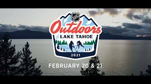 The nhl's first outdoor game without fans in lake tahoe between the colorado avalanche and vegas golden setting the scene in lake tahoe. Nhl Outdoors At Lake Tahoe Nhl Outdoor Games 2020 2021