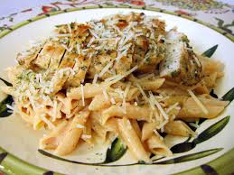 Grilled Chicken Over Tomato Alfredo Sauce Recipe Recipe In 2020 Recipes Pasta Dishes Chicken Recipes