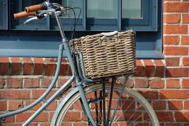 Achielle Pickup Basil Basket Hollandrad Bike Straw Bag Bicycle