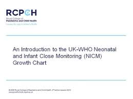 An Introduction To The New Uk Who Growth Charts Ppt Video