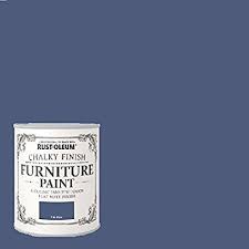 Rust Oleum Chalk Chalky Furniture Paint Ink Blue 750ml Rustoleum Chalk Paint Painted Furniture Rustoleum Chalk Paint Colours