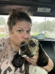 Daisey and her first litter. 7 creams!