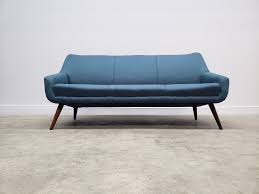 Check spelling or type a new query. Mid Century 3 Seat Danish Sofa In Navy Blue Tweed 1960 S Vinterior