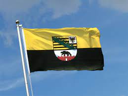 Wappen / coat of arms landesflagge / civil flag landesdienstflagge / state flag Sammeln Seltenes Fahnen Flaggen Flagge Fahne Sachsen Anhalt Erika Lt