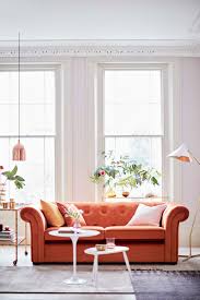 Burnt Orange Coloured Sofa Will This Be The A W 2017 Trend Spotted Lots Of This Colour Living Room Sets Furniture Burnt Orange Living Room Living Room Orange