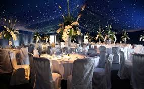 Black And Blue Wedding Theme Tips On Decorating The Starlight Wedding Weddingelation Midnight Blue Wedding Blue Themed Wedding Blue Wedding Decorations
