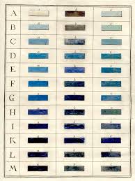 Tabla De Azules Outils De Dessin Couleur Nuancier