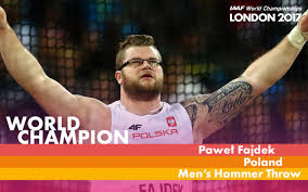 Pawel fajdek es un atleta polaco especialista en el lanzamiento del martillo. World Athletics On Twitter Pawel Fajdek Throws 79 81m To Win Another Hammer Throw World Title For Poland Iaafworlds Https T Co Rfym9083oc Https T Co Zlk0rumibq