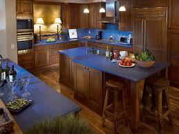 Kitchen Island Color Options Blue Kitchen Countertops Grey Kitchen Designs Blue Countertops