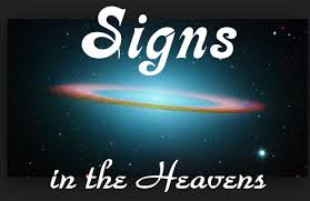 Image result for images Signs in the Sky Confirm Scripture