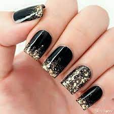 Uas acrilicas negras tendencia de las uas del diseo de uas en. 43 Disenos De Unas Acrilicas De Moda Bonitas Y Elegantes 2019 Unas Negras Con Dorado Unas Acrilicas De Moda Disenos De Unas Acrilicas