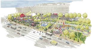 Public plazas transform underutilized areas of the street into vibrant social spaces for surrounding residents and businesses. Eleven Principles For Turning Public Buildings Into Community Anchors