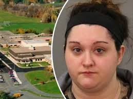 Beautiful busty brunette katie fey rolls around in bed naked, with her amazing hairy landing strip peaking at us from time to time! Busty Brunette Teacher Jailed After Romps With Pupil She Sent Raunchy Solo Sex Tape Daily Star