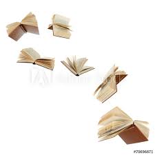 Flying Books Isolated On White Buy This Stock Photo And Explore Similar Images At Adobe Stock Adobe Stock Book Wall Art Royalty Free Images Stock Photos