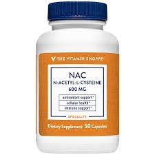 Risks, side effects and interactions. Nac N Acetyl L Cysteine 600 Mg 50 Capsules At The Vitamin Shoppe