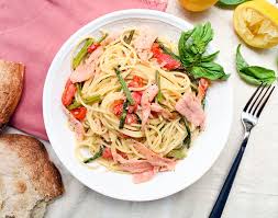 Smoked Salmon Pasta With A Light Cream Sauce Cherry On My Sundae Recipe Smoked Salmon Pasta Smoked Food Recipes Salmon Pasta