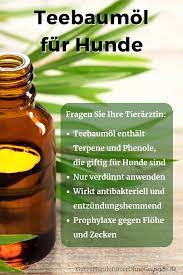 Auch bei flöhen ist teebaumöl ein beliebtes hausmittel. Teebaumol Fur Hunde Dogco De Hunde Flohe Hund Hundegesundheit
