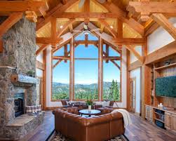The pavilion has generous overhangs to give plenty of protection from the elements. Home Colorado Timberframe
