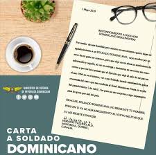 Jun 23, 2021 · dominicana gestó un rally de cinco carreras con trío de palos de vuelta entera. Carta A Soldado Dominicano Armada De Republica Dominicana