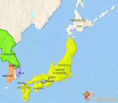 How to color hokkaido map? Map Of Japan At 500ad Timemaps