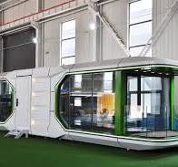 Luxury space capsule prefabricated homes cabin house