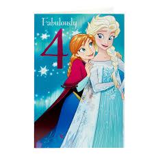 Maybe you would like to learn more about one of these? Buy Frozen 4th Birthday Card For Gbp 0 99 Card Factory Uk