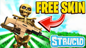Strucid is a battle royale game similar to fortnite. How To Get The New Free Skeleton Skin In Strucid Roblox Youtube