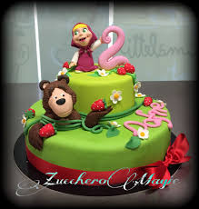 Masha And The Bear Cake Feestje