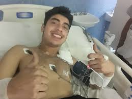 Lightning strikes 20-year-old and he survives