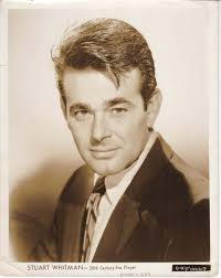 STUART WHITMAN CLOSEUP PORTRAIT 20th Century Fox Player 8x10 ORIGINAL PHOTO