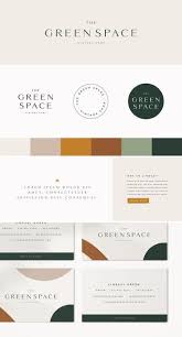 The Green Space Brand And Logo Design In 2020 Clean Logo Design Design Studio Logo Branding Design