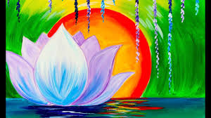 Find the right instructor for you. Zen Lotus Flower Step By Step For Beginners Acrylic Tutorial The Art Sherpa