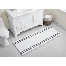 Average rating:0out of5stars, based on0reviews. Vcny Home Hotel Stripe Noodle Bath Runner 24 X 60 White Charcoal Walmart Com Vcny Bath Runner Bathroom Colors Gray