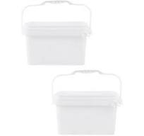 yotijay Paint Bucket Lightweight Handy White for Painting ...