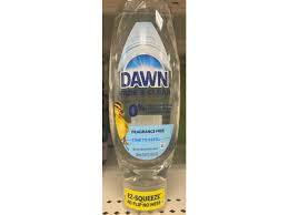 Dawn Dishwashing Liquid, Free & Clear, 24.3 fl oz/718 mL Ingredients and  Reviews
