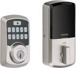 Aura Bluetooth Keypad Smart Lock with SmartKey - Satin Nickel Weiser