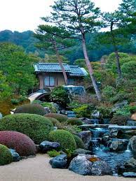 Japanese Garden In Shimane Japan Zen Sand Garden Japan Garden Japanese Garden