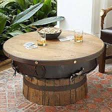 Like all our other products, it is made from a reclaimed white oak wine barrel. Half Barrel Coffee Table Western Passion
