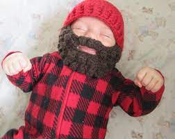 Baby Beard Hat For Infant 0 3 Months Woodsman Beanie Baby Woodsman Hat Can Do Any Size Color Lumberjack Hat Baby Beard Hat Baby Beard Beard Hat
