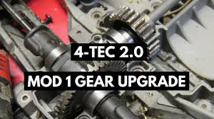 traxxas 4 tec 2 0 mod 1 gear upgrade step by step