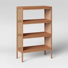 48 Minsmere Bookshelf Natural Brown Opalhouse Brown Bookshelves Bookshelves Small Bookshelf